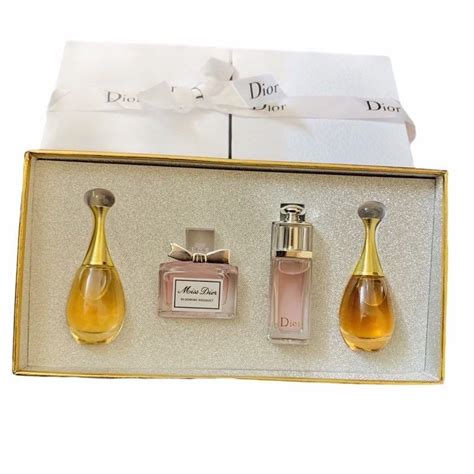 dior addict perfume gift set|dior miniature perfume gift set.